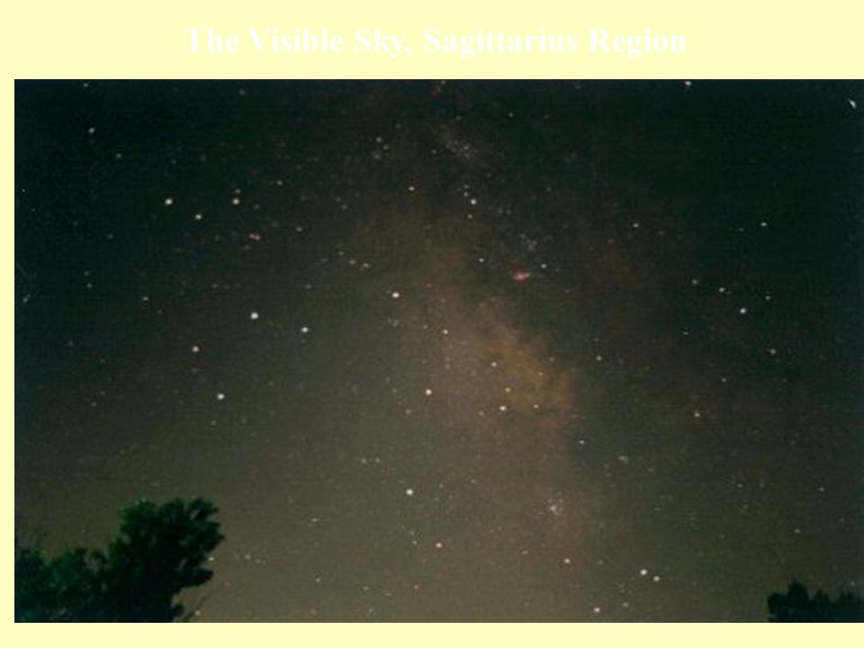 NRAO/AUI/NSF20 The Visible Sky, Sagittarius Region