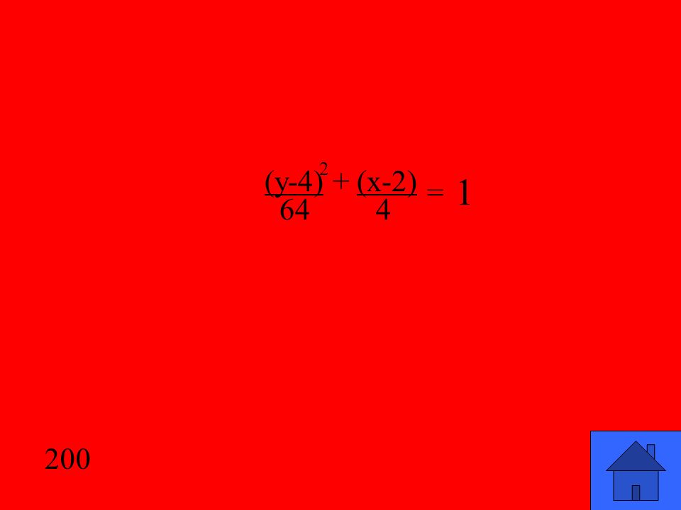 (y-4) + (x-2) = 1