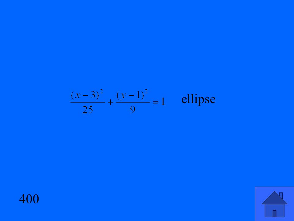 400 ellipse