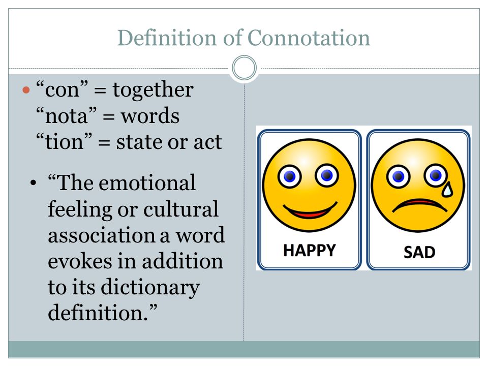 cultural connotation examples
