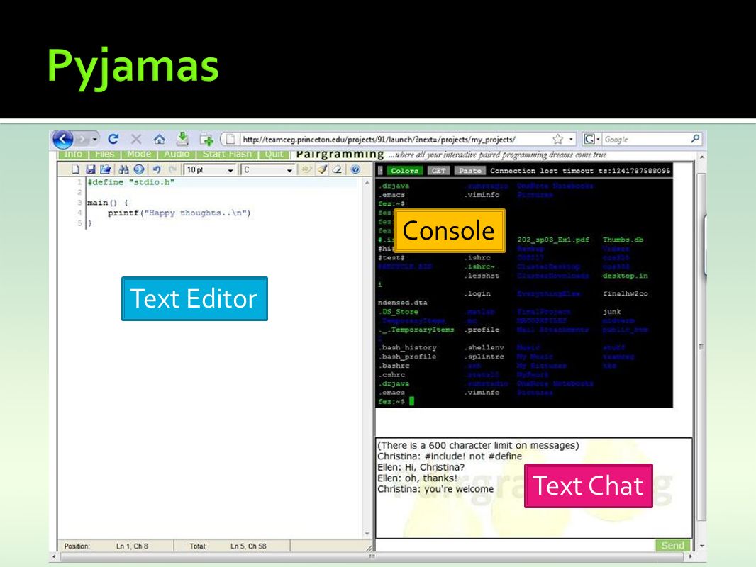 Paired programming 