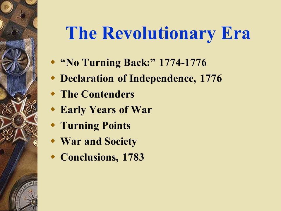 declaration of independence turning point