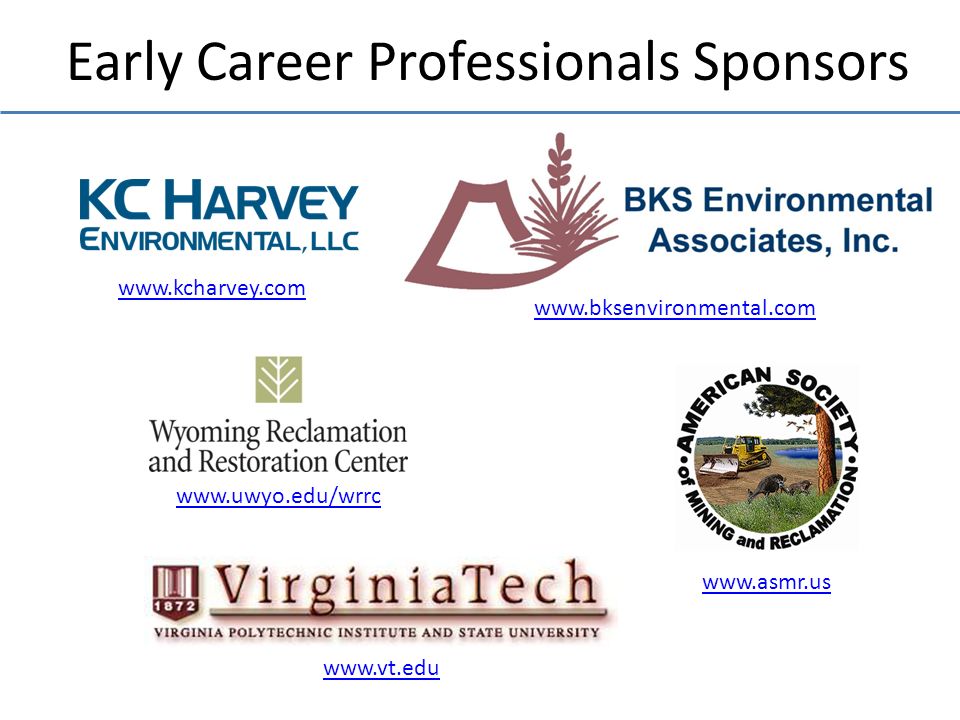 Early Career Professionals Sponsors
