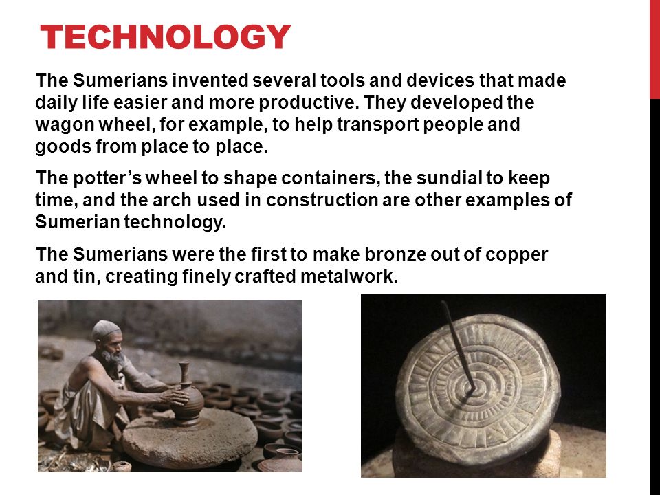sumerian wheel invention