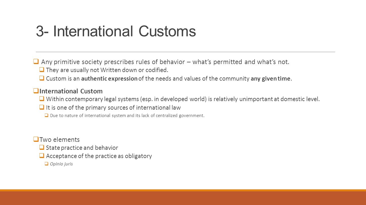 Sources of international law. System of sources of international law 97 Sources of international law. System of sources of international law 78