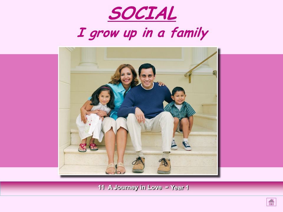 SOCIAL I grow up in a family 11 A Journey in Love - Year 1