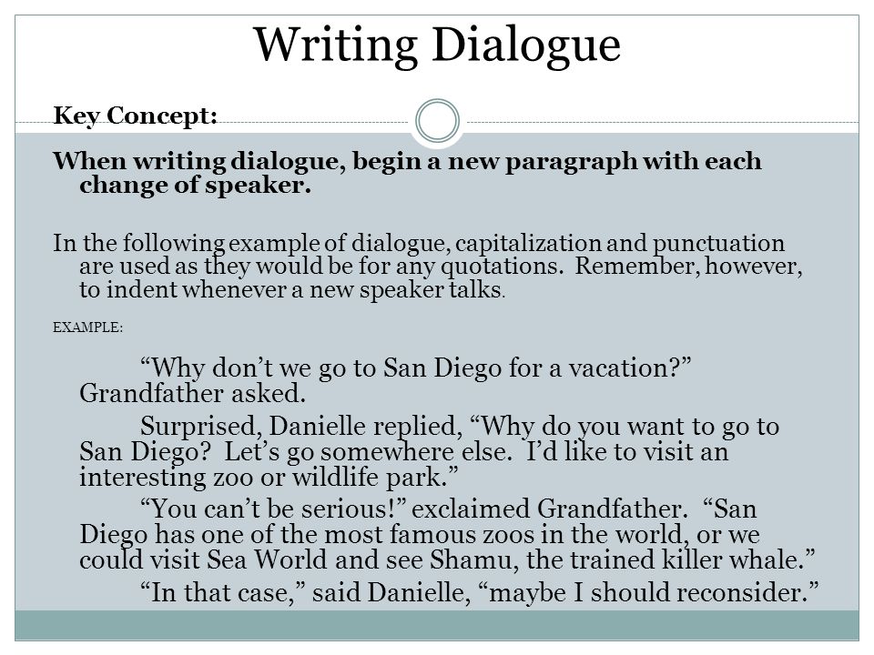 Dialogue key