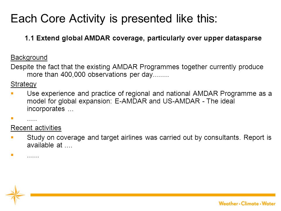 WMO AircraftBased Observations Programme Strategy and Implementation Plan to 2025 WMO