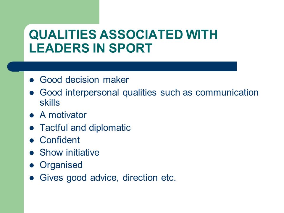 leadership you need to know a definition of leadership a interpersonal qualities