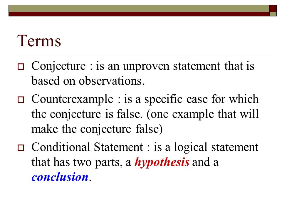 Conditional, Converse, Inverse, and 