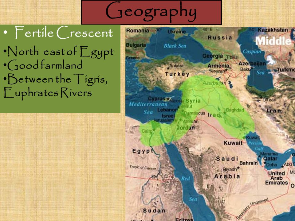 ancient civilizations mesopotamia geography fertile crescent north