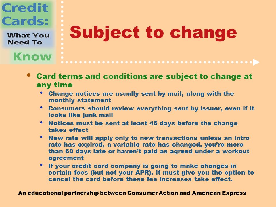 An educational partnership between Consumer Action and American 