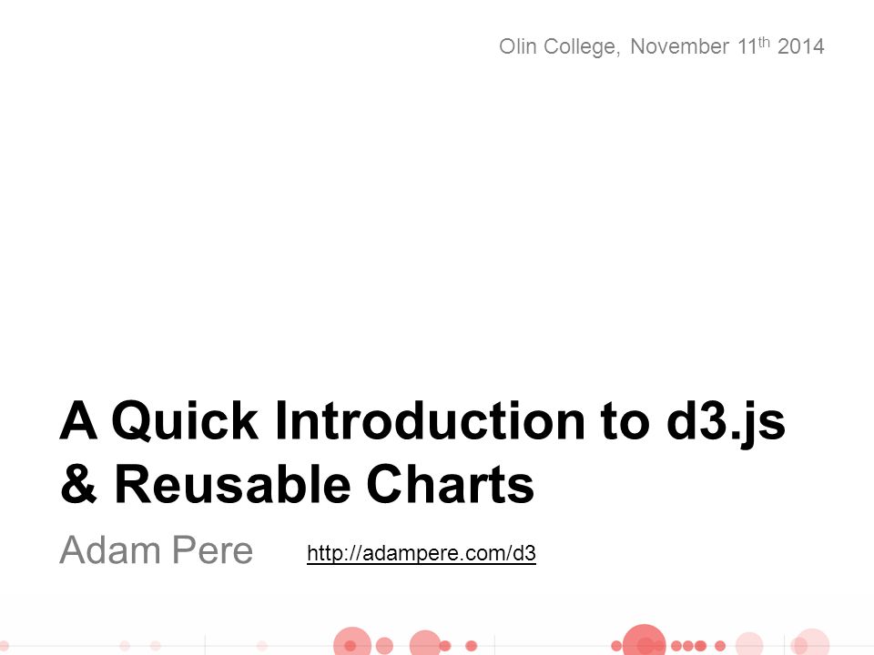 D3 Reusable Charts