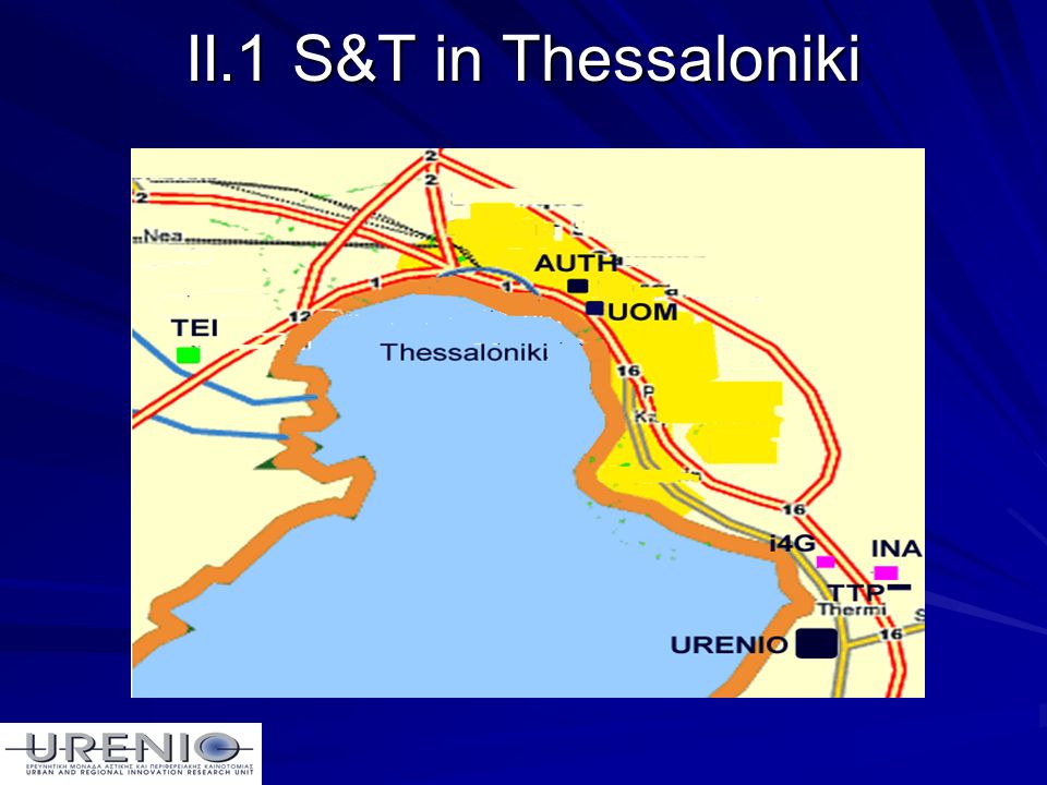 II.1 S&T in Thessaloniki