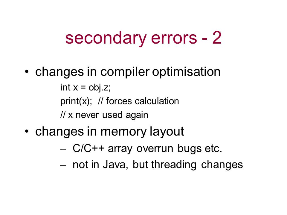 Debugging, bug finding and bug avoidance Part 3 Alan Dix - ppt download