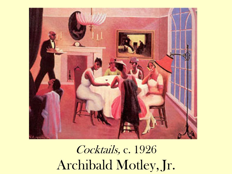 Cocktails, c Archibald Motley, Jr.