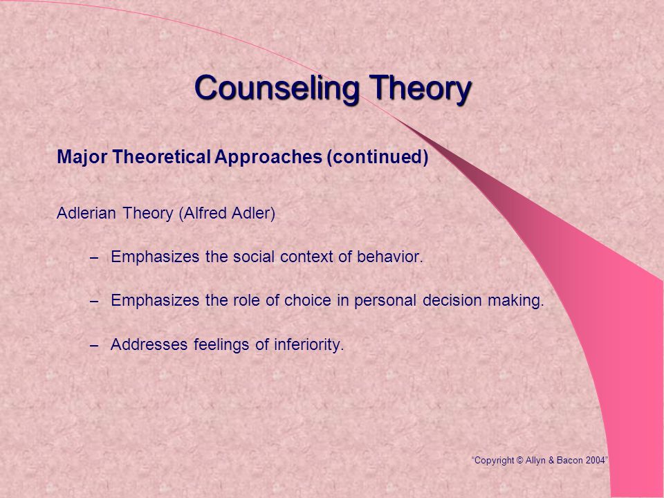 personal counseling theory paper