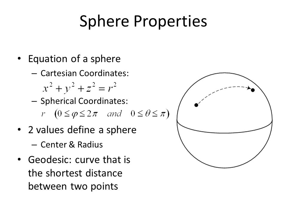 Constructing Bezier Curves on the Surface of a Sphere By Reza Ali  Fundamentals of Spatial Computing UCSB MAT 594CM Spring ppt download