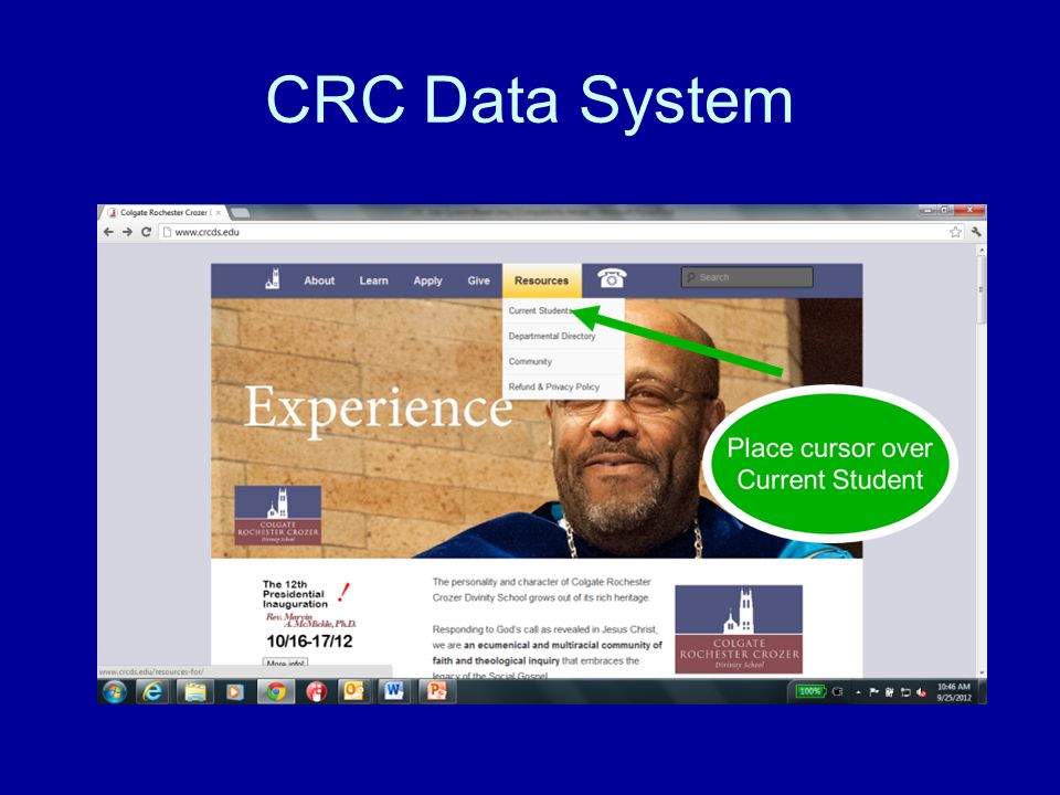 CRC Data System