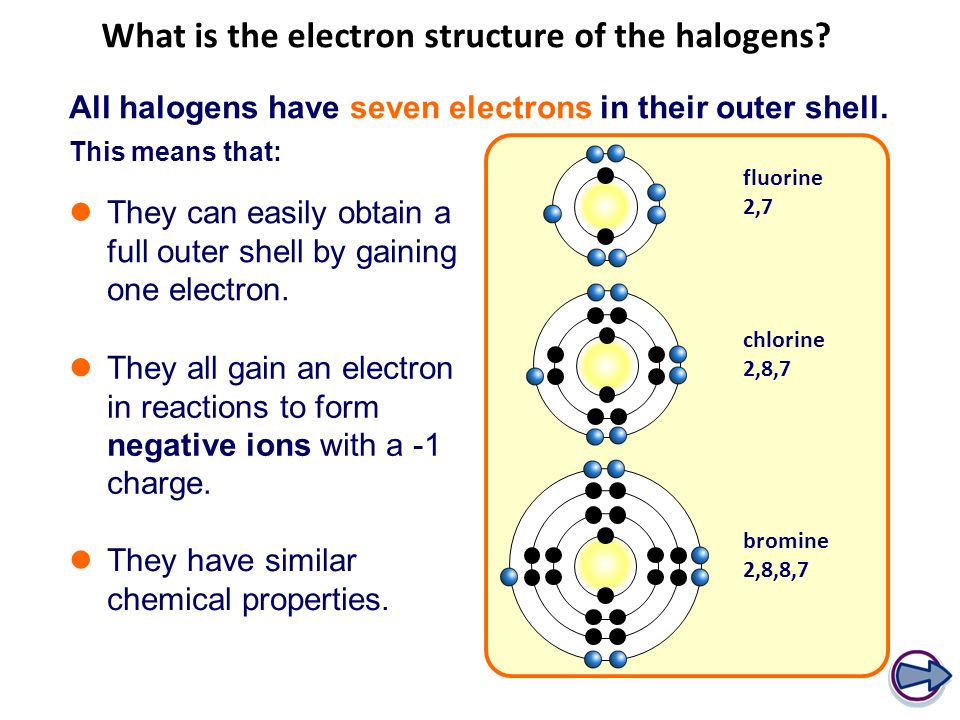 Halogen atom group Halogen atom group