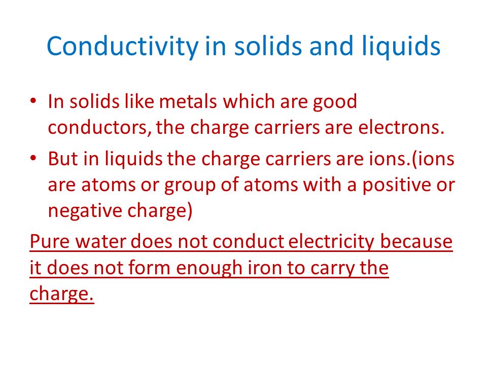 Chemical effect of electric current How things work. - ppt download