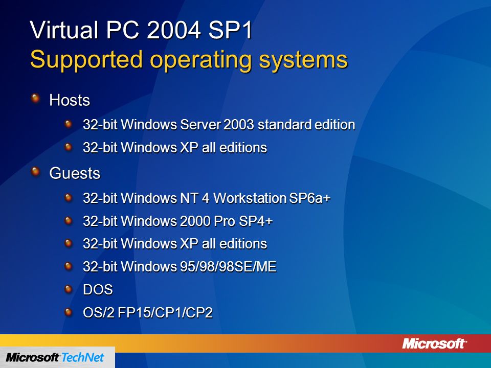 A Technical Overview Of Microsoft Virtualisation David Hitchen Technology Solution Professional Virtual Server Uk Incubation Ppt Download A Technical Overview Of Microsoft Virtualisation David Hitchen Technology Solution Professional Virtual Server Uk Incubation Ppt Download