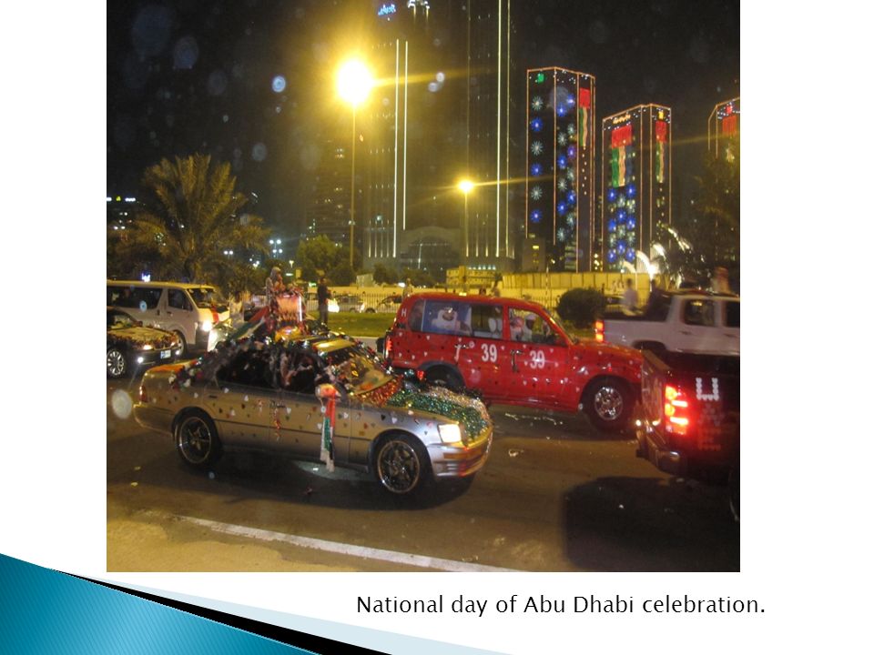 National day of Abu Dhabi celebration.