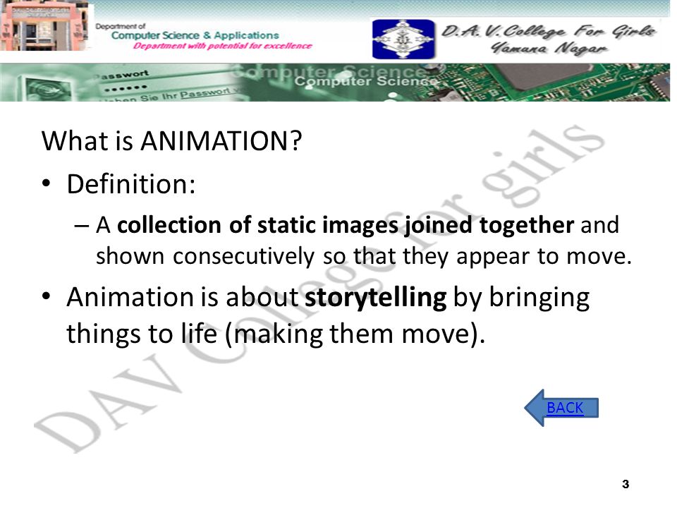 1 ANIMATION. 2 Topics to study What is ANIMATION? Usage of Animation What  is Cell Animation? What is Digital Animation. - ppt download