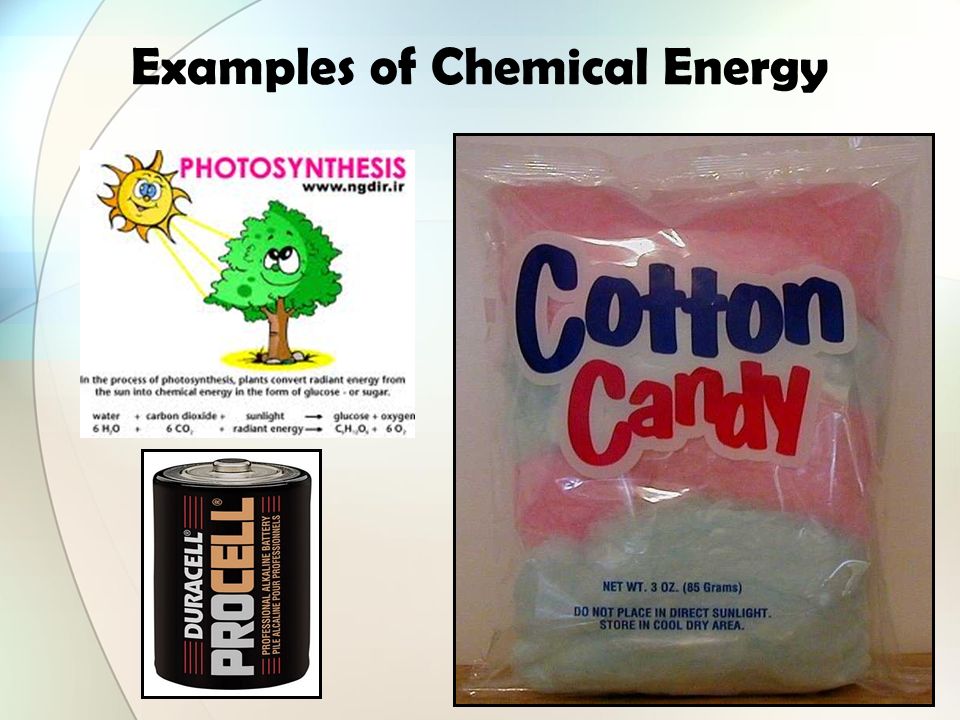 What is Chemical Energy.