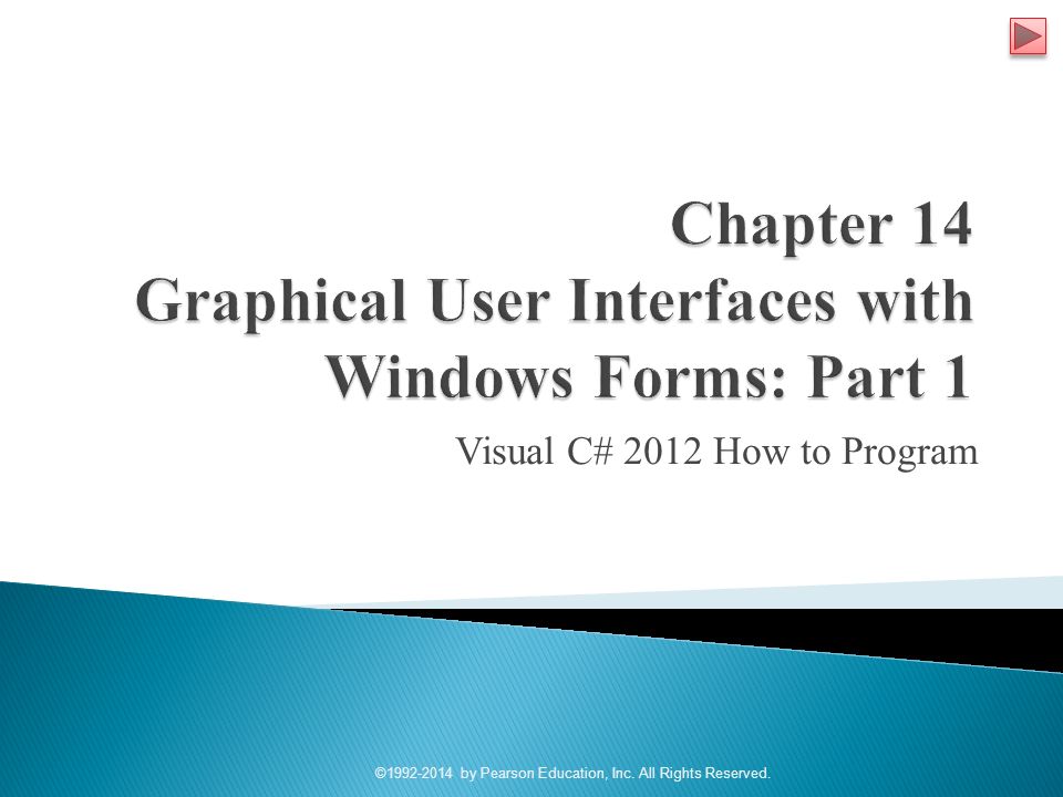 Visual C# 2012 How to Program