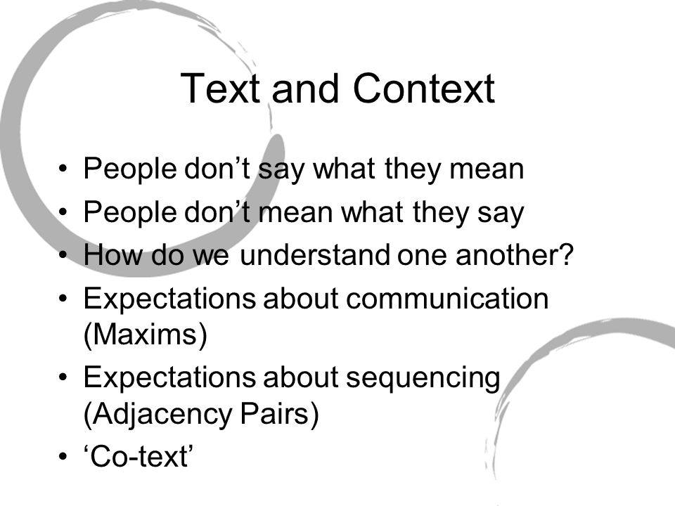 Discourse and Pragmatics Week 8 Context and Culture. - ppt download