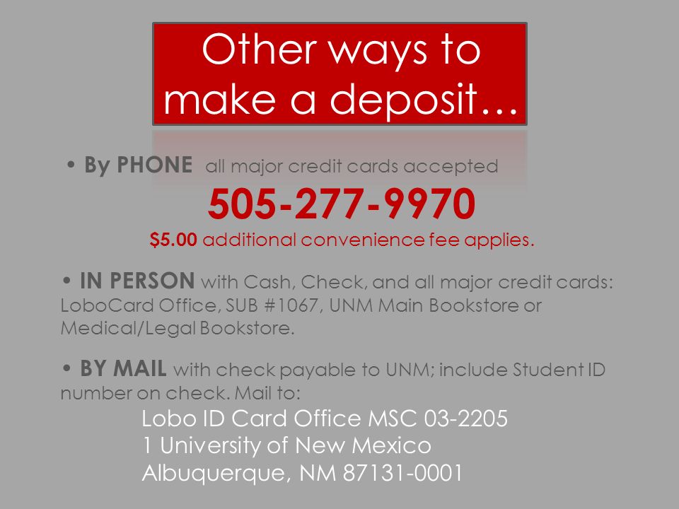 Unm Id Card