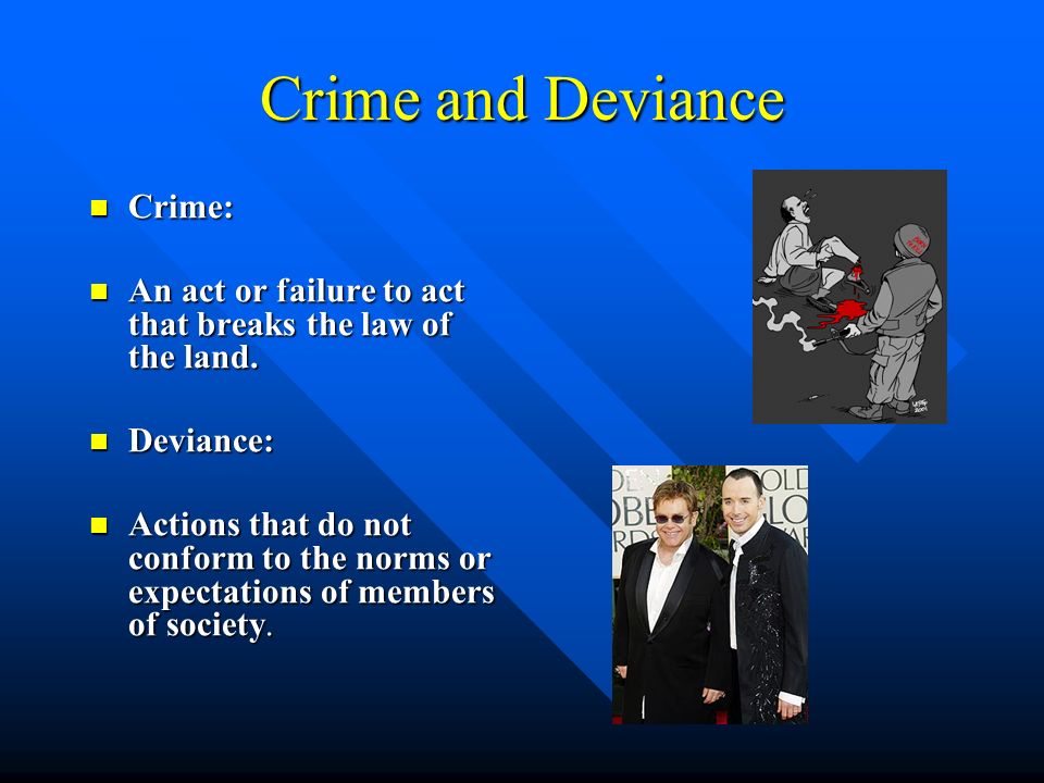 Deviance and Crime. Theory Deviance. Crime vs Deviance. Macmillan the Law and Crime.