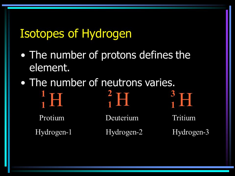 Isotopes Isotopes are atoms of the same element that have different masses.