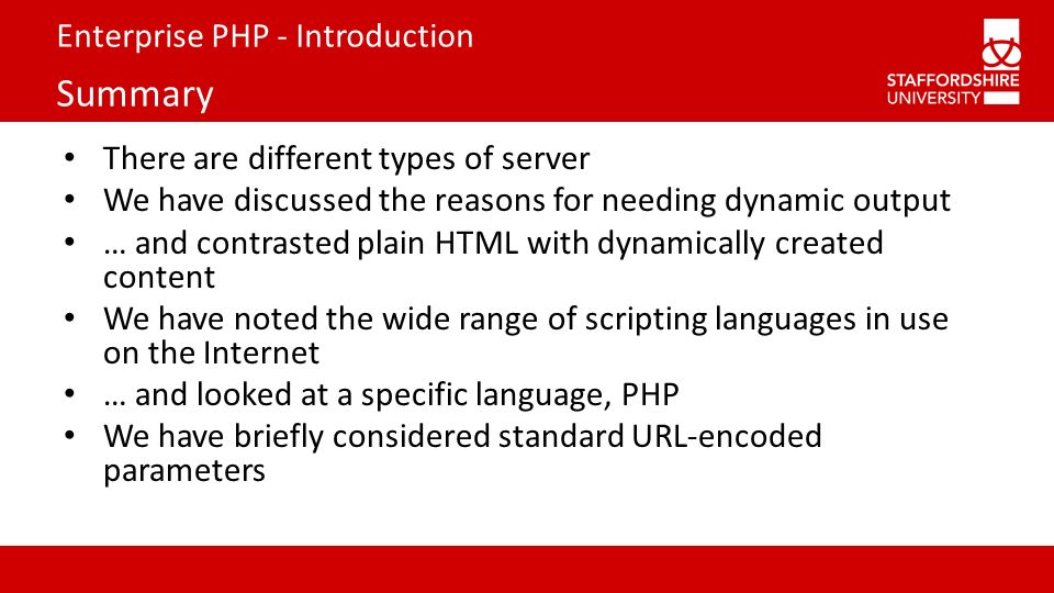 Enterprise PHP - Introduction Enterprise Client-Server Development with ...
