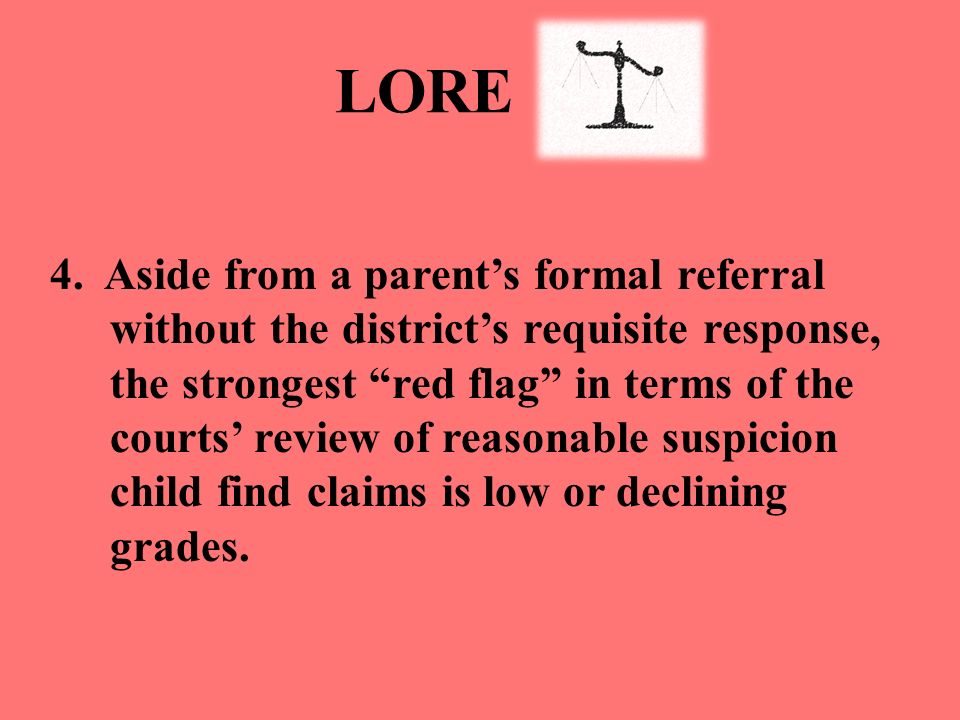 10 Red Flags In Special Education >> Lore V Law Child Find Under The Idea Perry A Zirkel C Ppt Download 10 Red Flags In Special Education >> Lore V Law Child Find Under The Idea Perry A Zirkel C Ppt Download