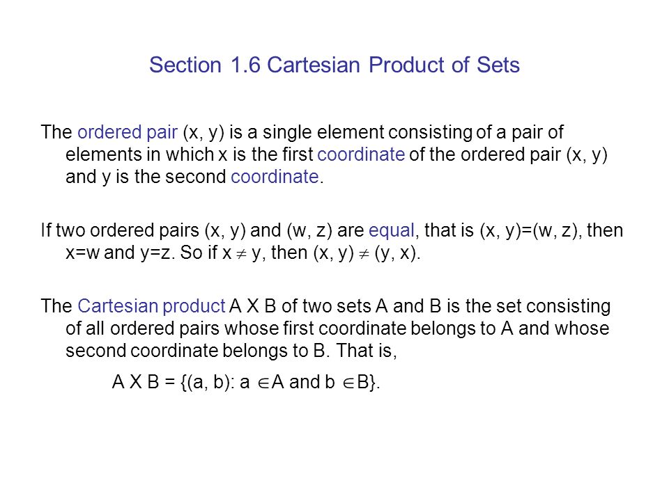 Mathematical Proofs Chapter 1 Sets 1 1 Describing A Set 1 2 Subsets 1 3 Set Operations 1 4 Indexed Collections Of Sets 1 5 Partitions Of Sets Ppt Download