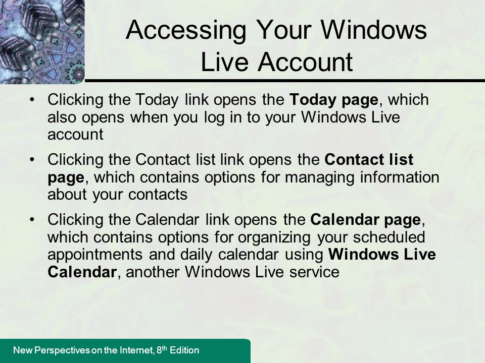 Windows live calendar service fodsmart