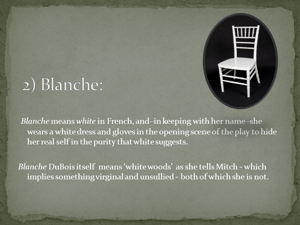 blanche dubois name meaning