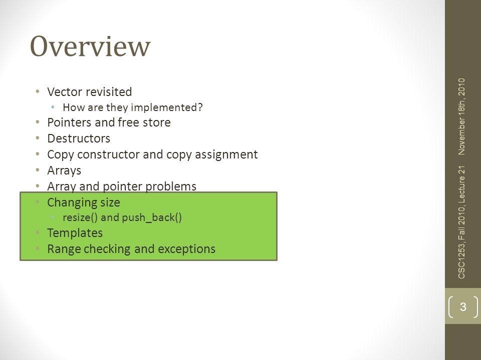 Slides adapted from: Bjarne Stroustrup, Programming – Principles and ...