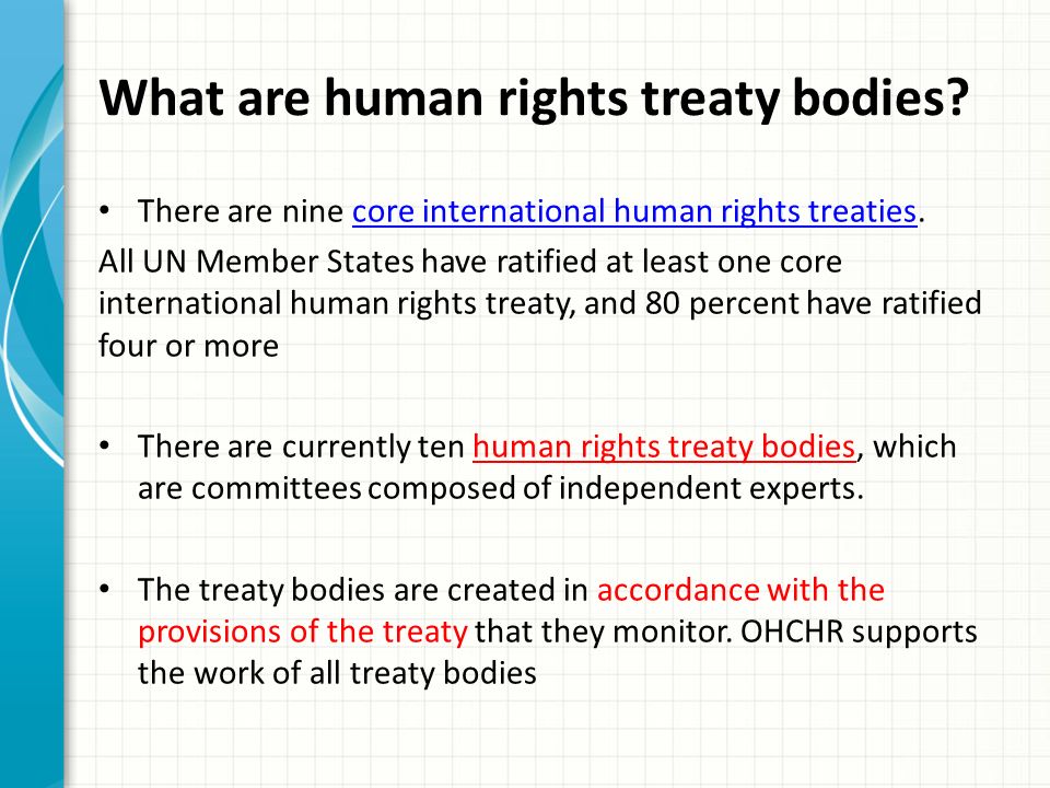 Consultation For States On Treaty Body Strengthening N Ew Y Ork, 2-3 A 