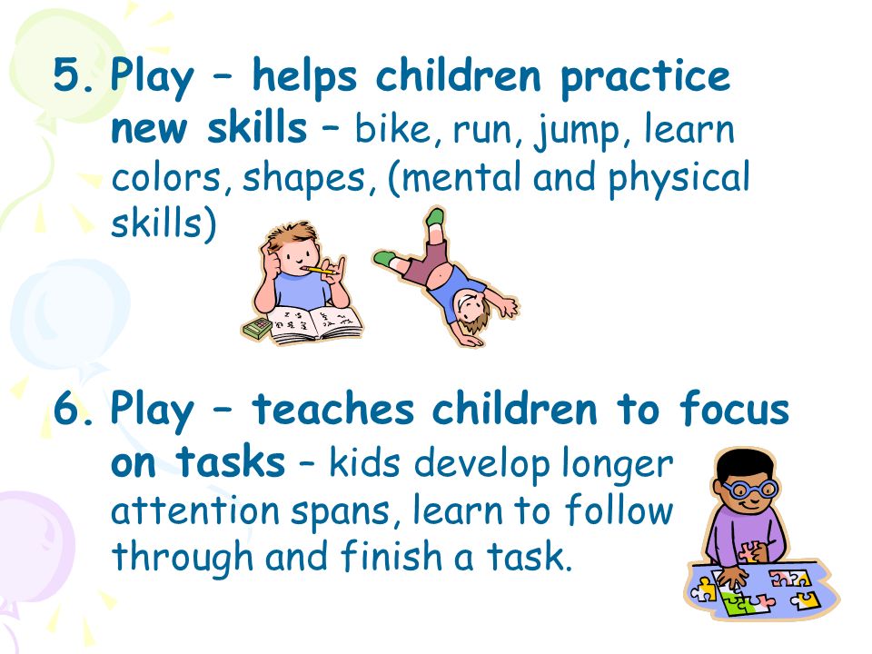 10 Types of Play Important to Your Child's Development