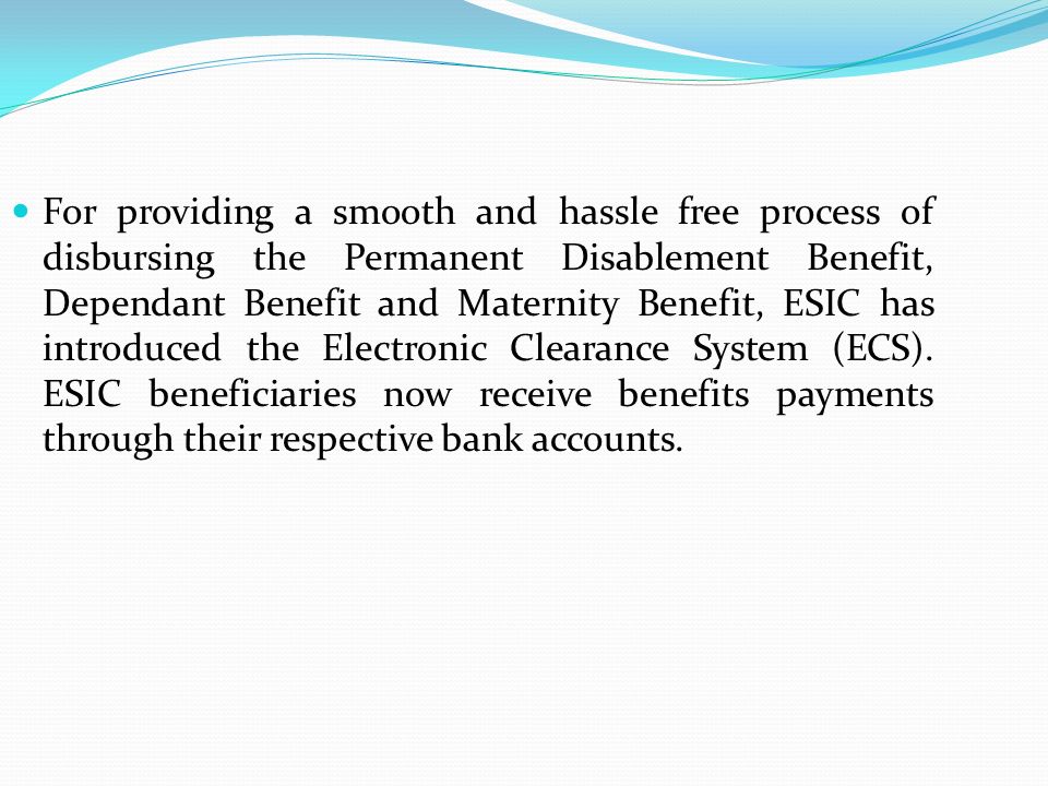 Enhancement of the Permanent Disablement Benefit and Dependents’ Benefit in order to compensate the beneficiaries against erosion in the real value of these monthly benefits due to inflation.