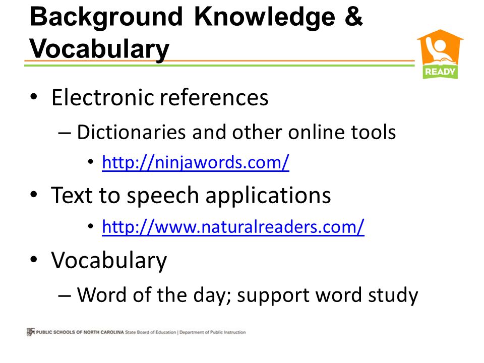 SUPPORTING LITERACY WITH TECHNOLOGY Region 1 - Hertford County. - ppt download - 웹