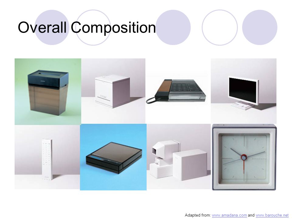Overall Composition Adapted from:   and