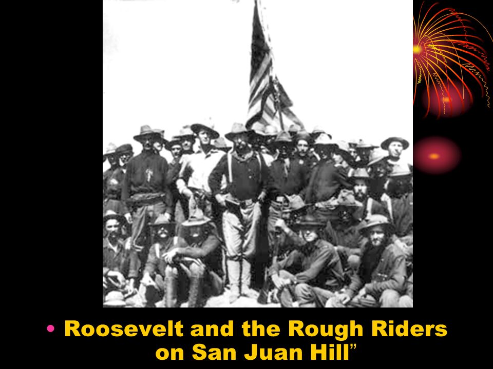 Roosevelt and the Rough Riders on San Juan Hill
