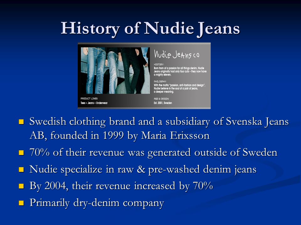 nudie jeans wiki
