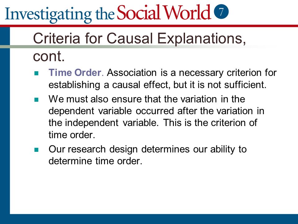 which research method is used to determine causality which research method is used to determine causality