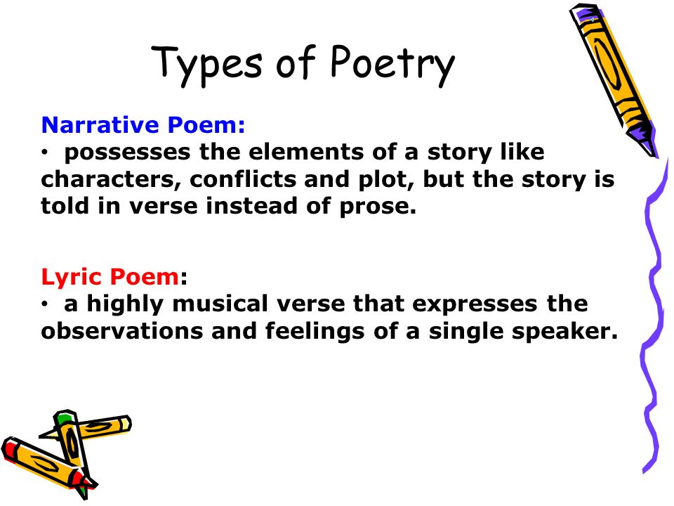 Important Poetic Parts Stanza –is a group of lines in a poem, considered as a unit.