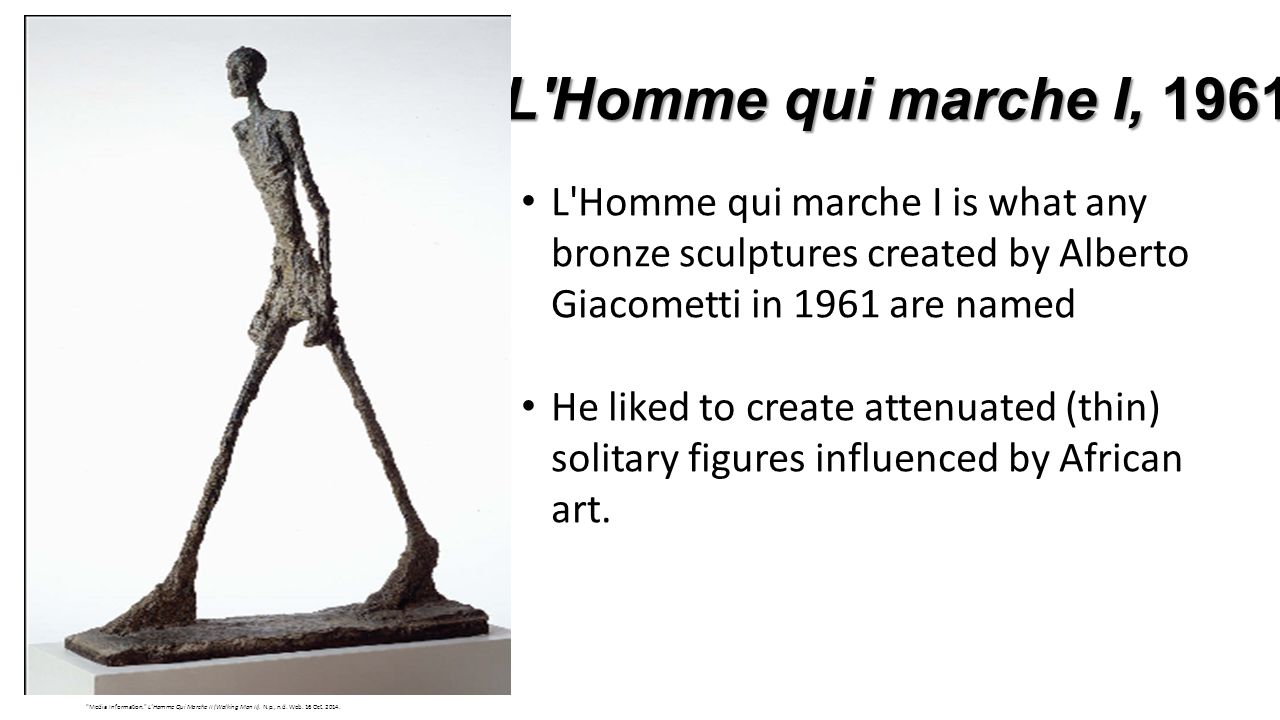 Festive FridayFestive Friday Alberto Giacometti Swiss sculptor and painter.  - ppt download